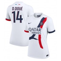 Paris Saint-Germain Desire Doue #14 Bortatröja Dam 2024-25 Kortärmad